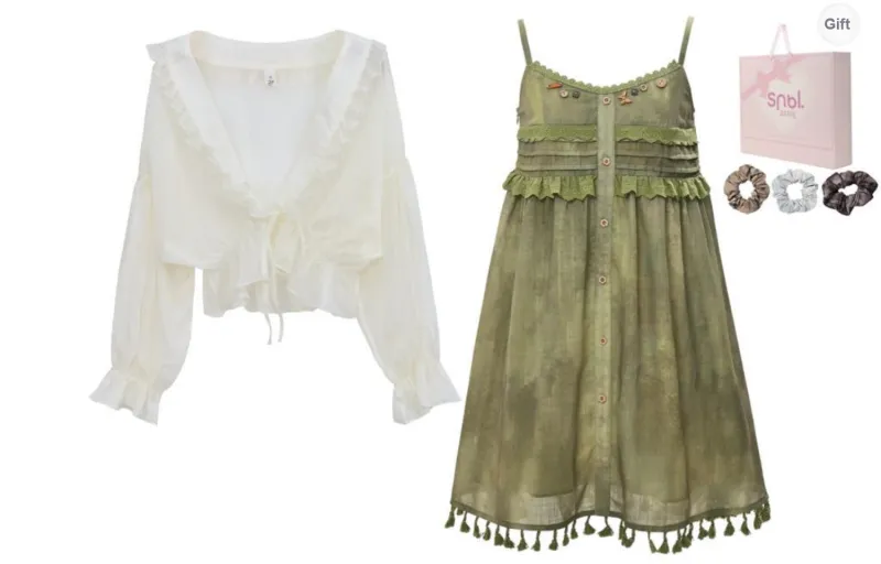 SNBL Two Piece Skirt Sets Women's-5