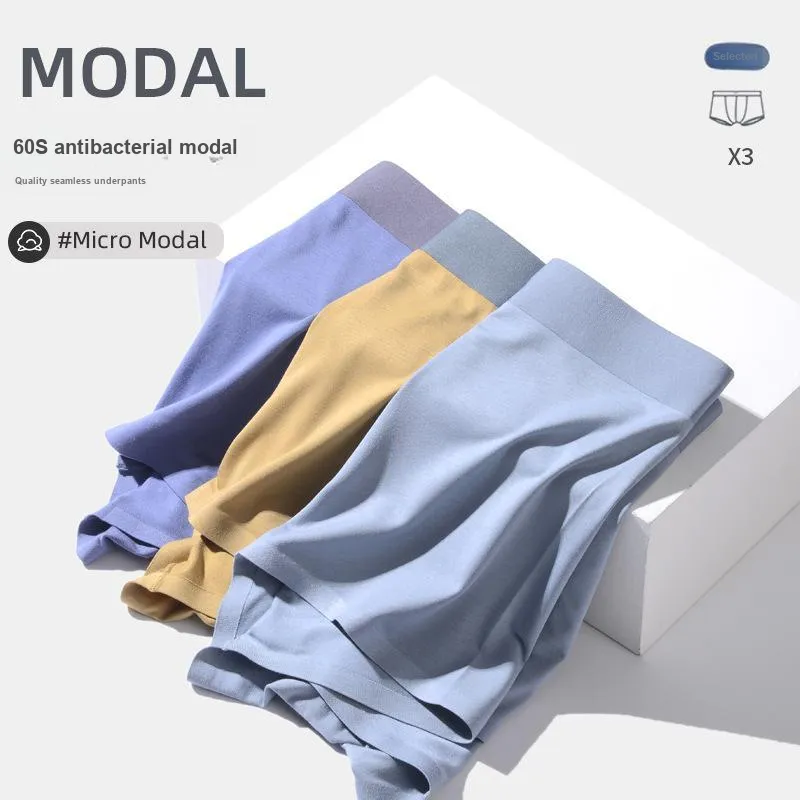 Qiao Ni Tong Underpants Men's 4 Pack-1