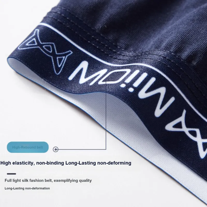 MIIOW Underpants Basic Business, Minimalist Style Fashion Men's 4 Pack-3