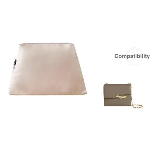 GUIDY Сатиновая сумка аксессуар унисекс шампанское