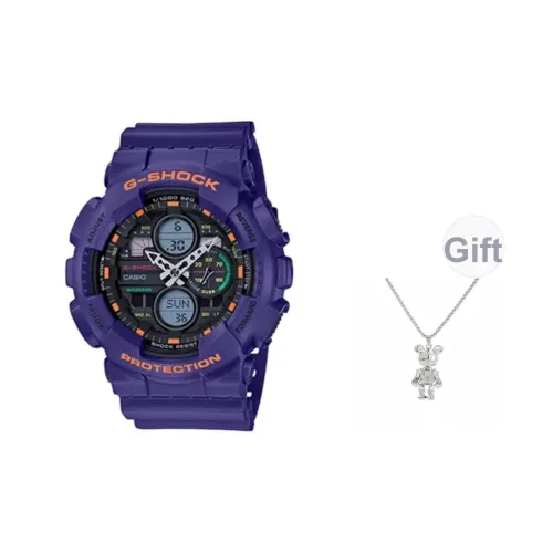 Г Shock Кварцевый Механизм Часы Унисекс Черный Циферблат