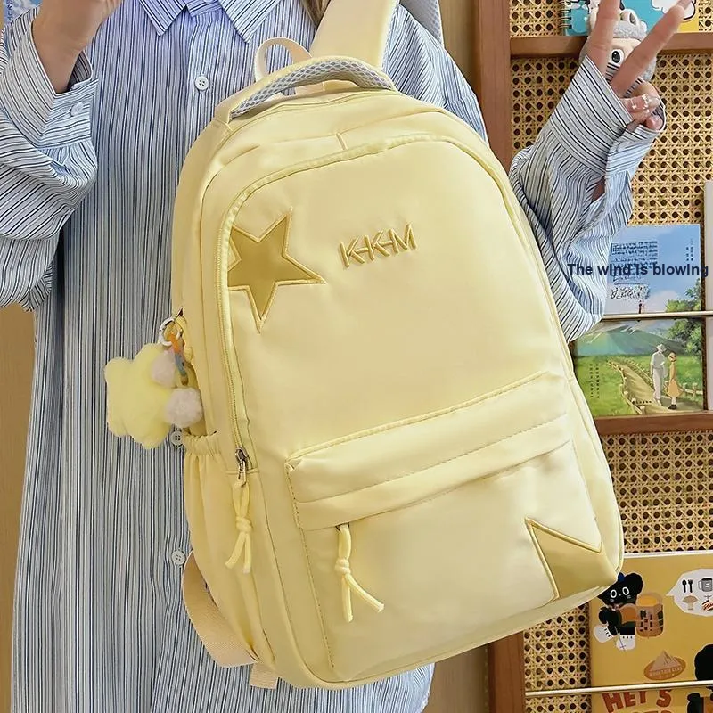 SURELAPTOP Nylon Backpack Unisex Multicolor-5