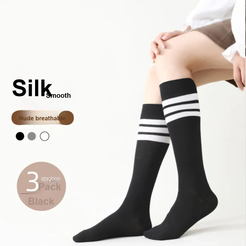 Lanza Knee High Socks Women's 3 Pack-1