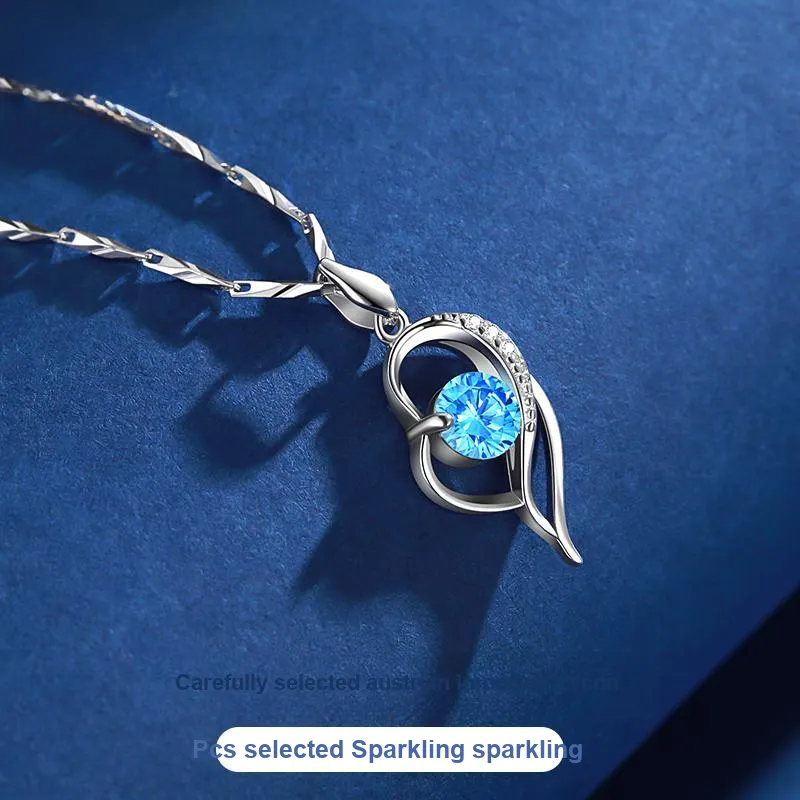 Hurry That Year S999 Fine Silver Necklaces Women's-4