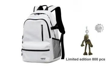 CHAOFANJI Membrana Dermalis Backpack Laptop Bags Regular Unisex White/Black