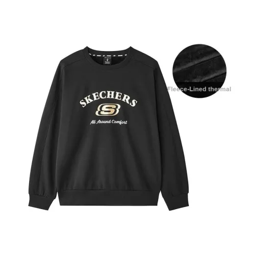 Skechers Новый год Толстовка Унисекс Угольный черный