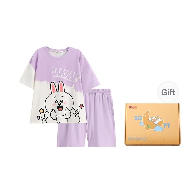 FENTENG Pajama Set Women's Taro Purple-4