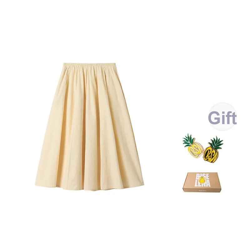 Bethine ['Pineapple' Calm And Unperturbed] Casual Long Skirt Women's-31
