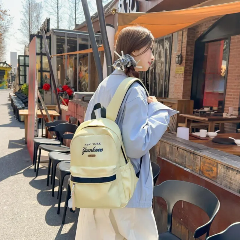 GEERDUN Nylon Backpack Regular Unisex Multicolor-11
