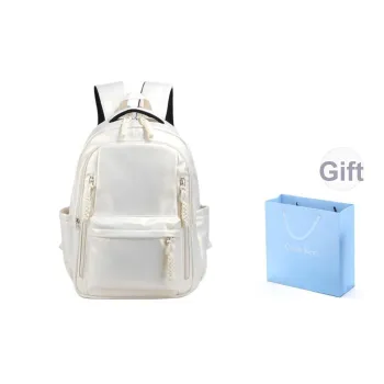 COLINS KEIRS Synthetic Leather Backpack Women's White