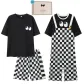 Black 82208 Women's-Black 82207 Men's