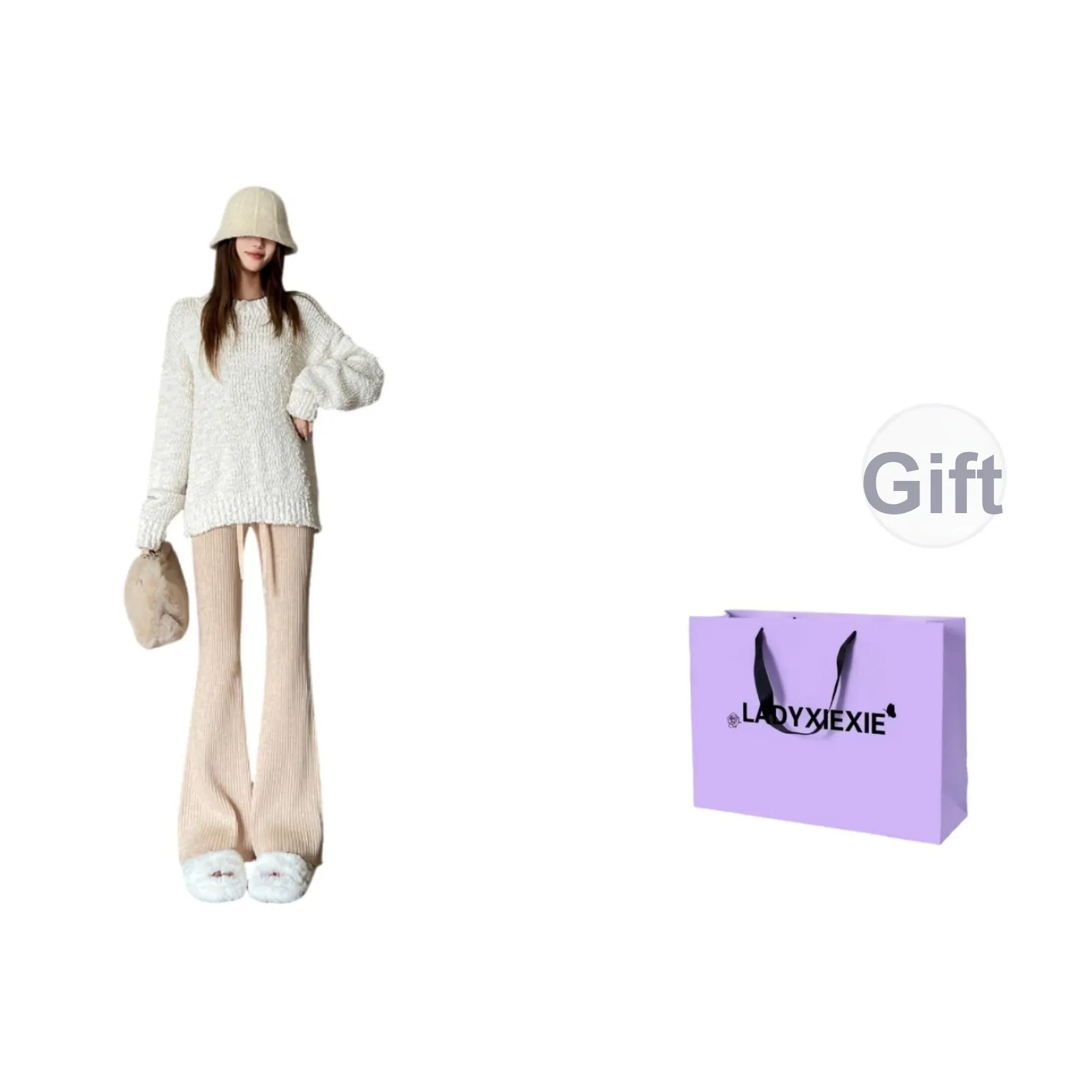 LADYXIEXIE Женские Повседневные Брюки