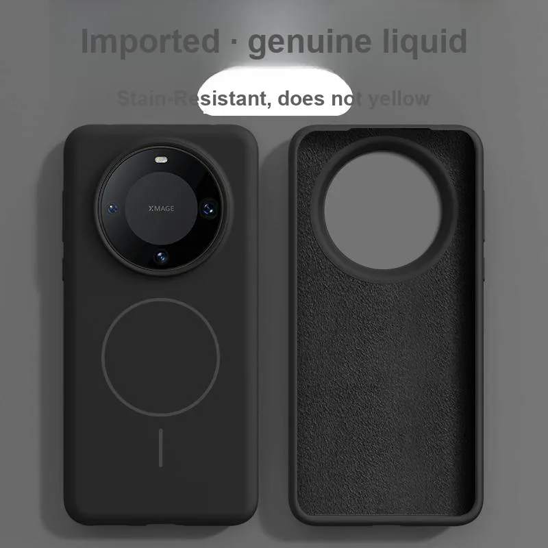ZHUOJI Silicone Material Precision Hole Phone Cases Compatible With Huawei Mate 70 Pro-5