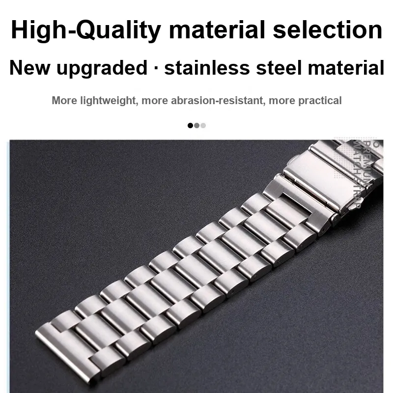 FZRT Samsung Compatibility Watch Band Stainless Steel Material-4
