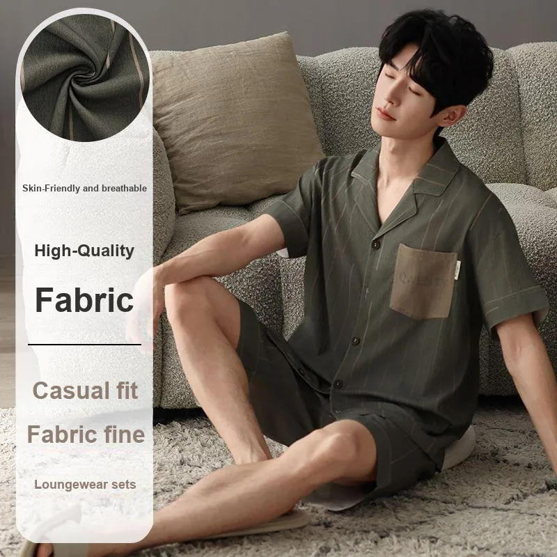 XISHE Men Pajama Sets-1