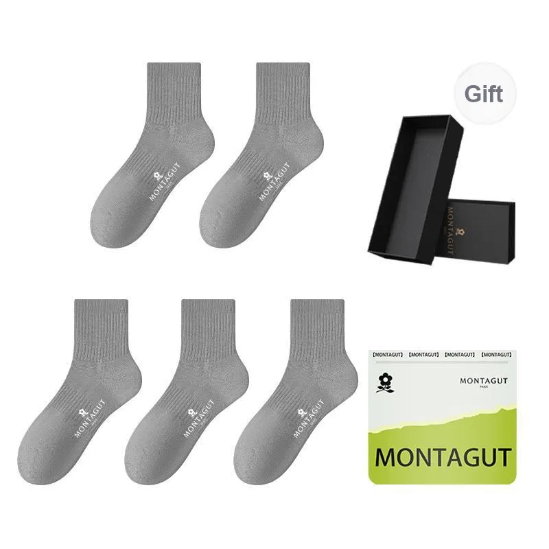 Montagut Mid Calf Socks Men's 5 Pack-6