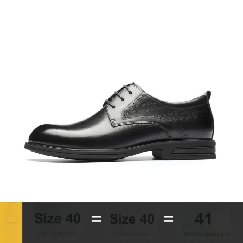 15 MINS Dress Shoes Men's Black-6