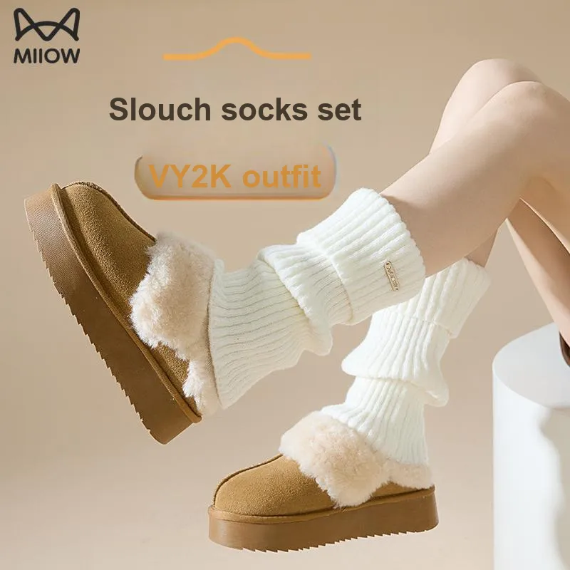MIIOW Trend Party Series Knee High Socks Women's Combo Set-46