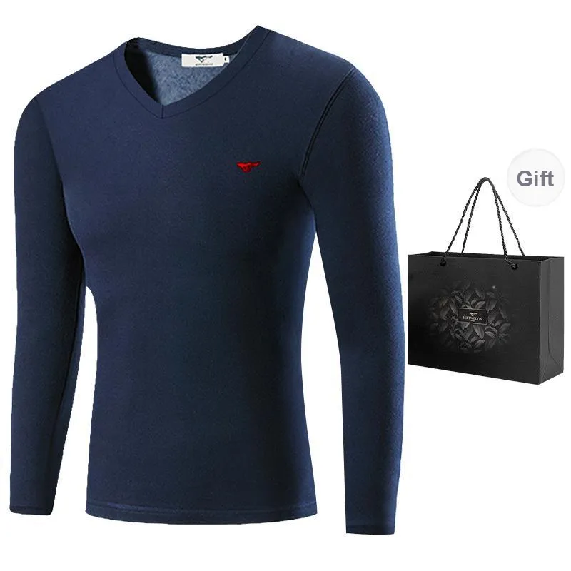 SEPTWOLVES Thermal Tops Autumn And Winter Models Men's Handbag Delivered-4