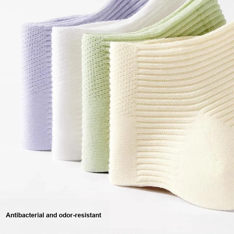 XIA.WA.ZHI.XIU Ankle Socks Men's Shopping Bag 5 Pack-7