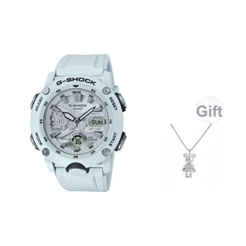 Шок Кварцевый механизм Смола Ремешок Часы Унисекс Белый циферблат