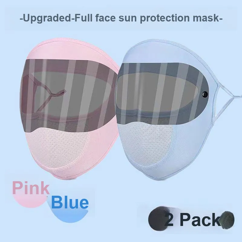 MOREMERRY Polyester Sun Protection Masks Unisex-1
