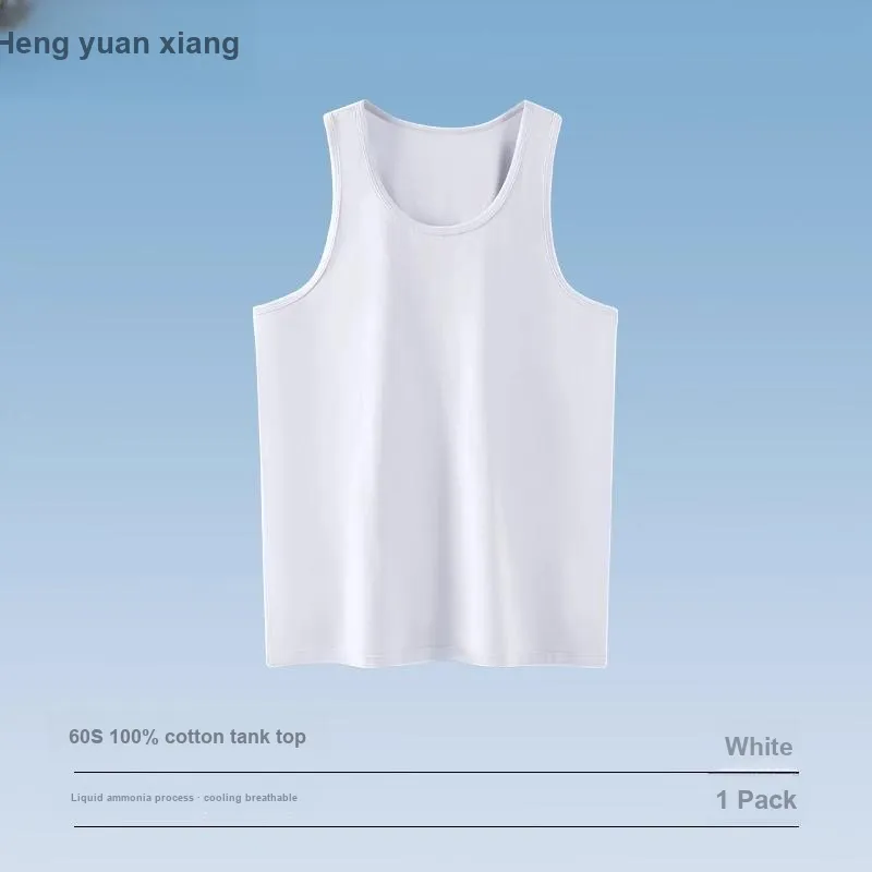 H YXIANG Tank Top Men's Combo Set-39