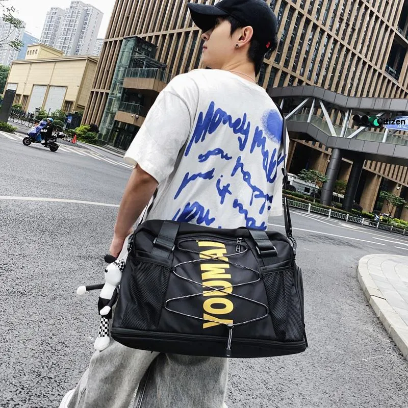 MTribe Nylon Gym Bag Unisex Multicolor-26