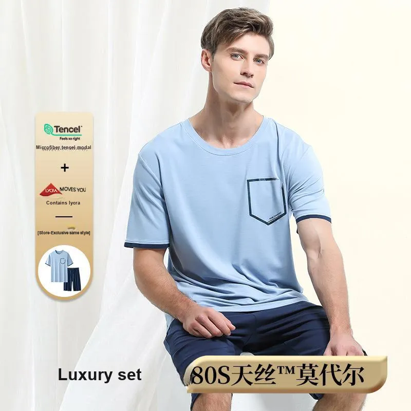 DUINIDESIYU Pajama Set Men's Gift Box Set-1