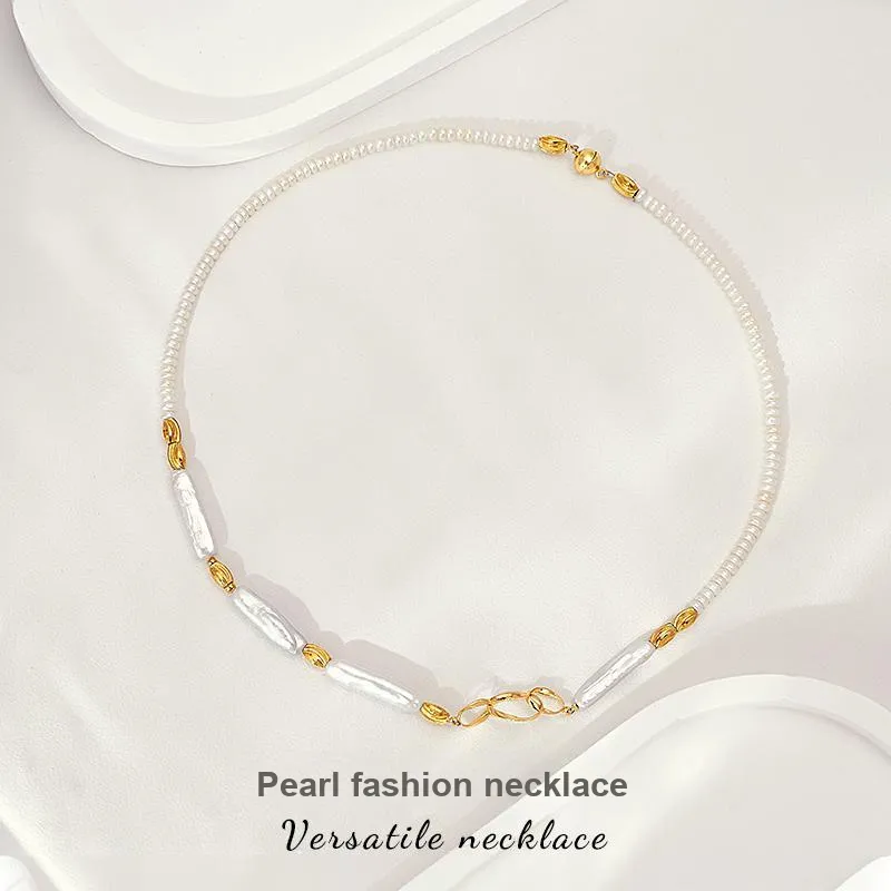Mofei Pearl Necklaces Women's-1