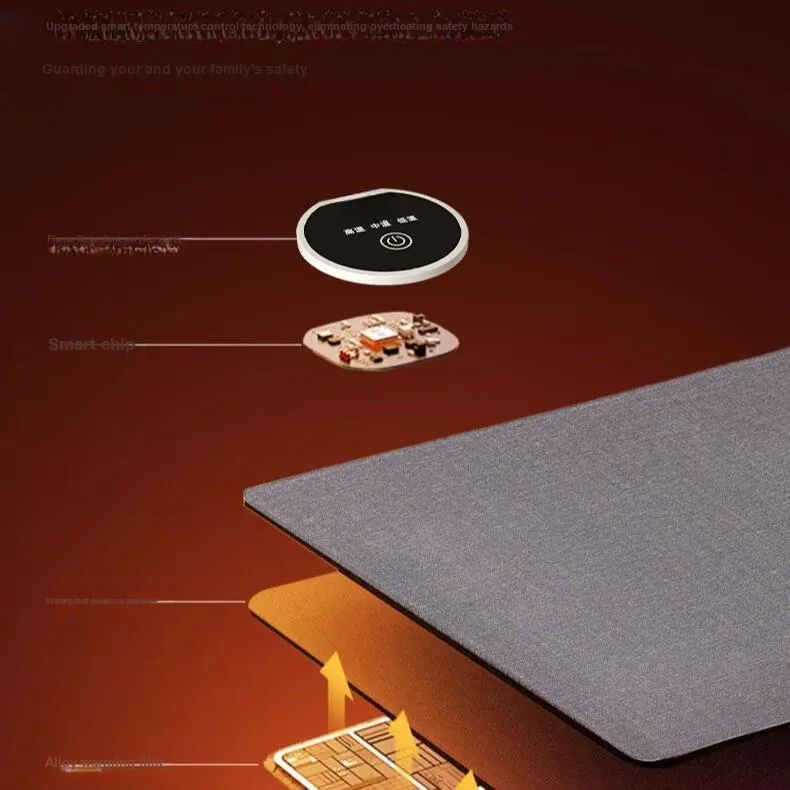 GULAN Mouse Pad Extra Large Heating Desk Pad GAL523 530 For Students Dormitory Office Writing-1