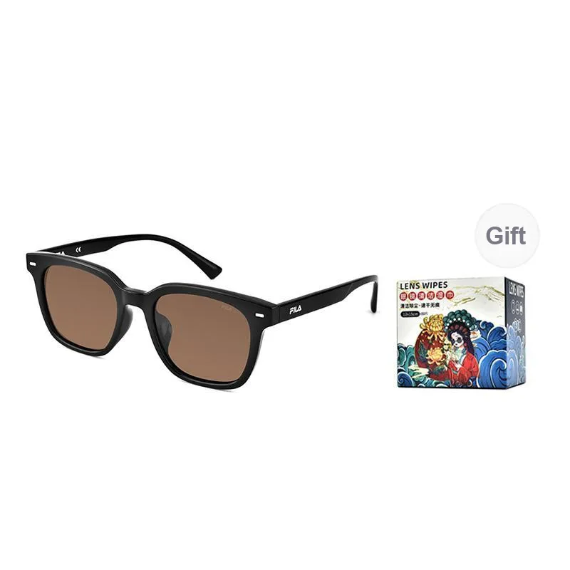FILA Plate Frame Square Sunglasses Unisex-4
