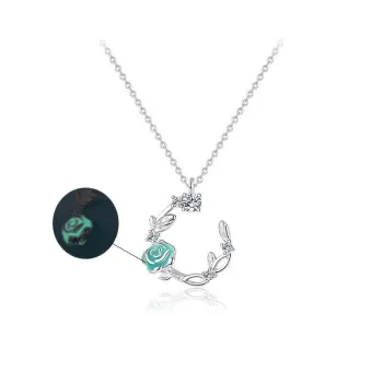 KOREET 925 Sterling Silver Necklace Love Confession Women's