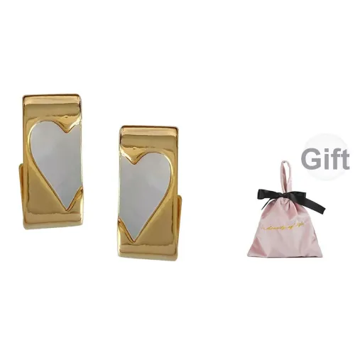 Wakfu Золото с покрытием медь 925 пробы серьги-гвоздики женские