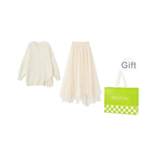 7 SEVFUN Женские Комплекты с Юбкой