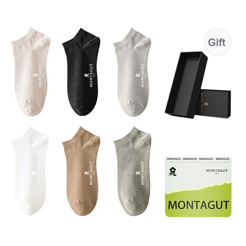 Montagut Ankle Socks Men's Box 6 Pack-56