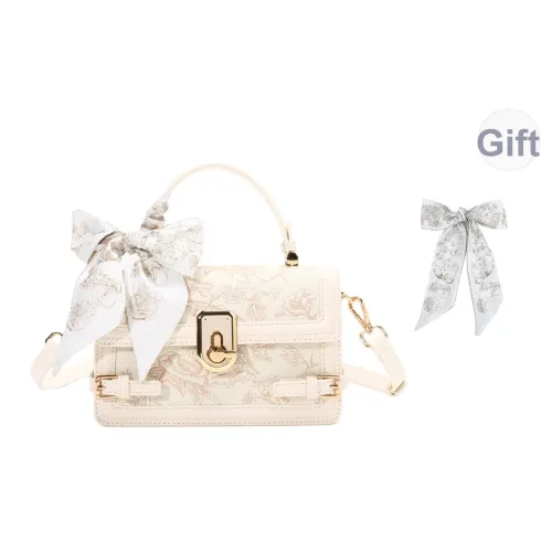 Carit Koty Полиуретан ПУ (полиуретан) Сумка Средний Женский Экрю Коричневый