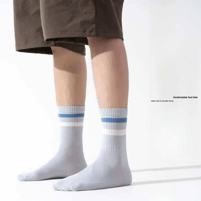 PIERRE CARDIN Mid Calf Socks Men's Shopping Bag 4 Pack-3