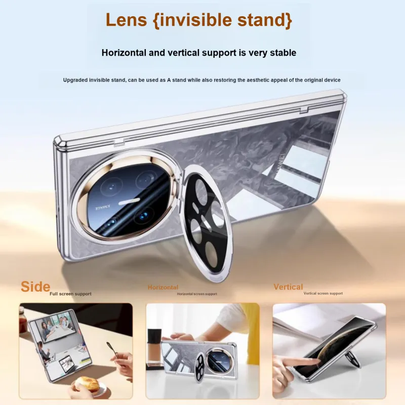 Spectatory ABS+PC Material Shell Membrane Integrated Phone Cases Compatible With Huawei Mate X6-16