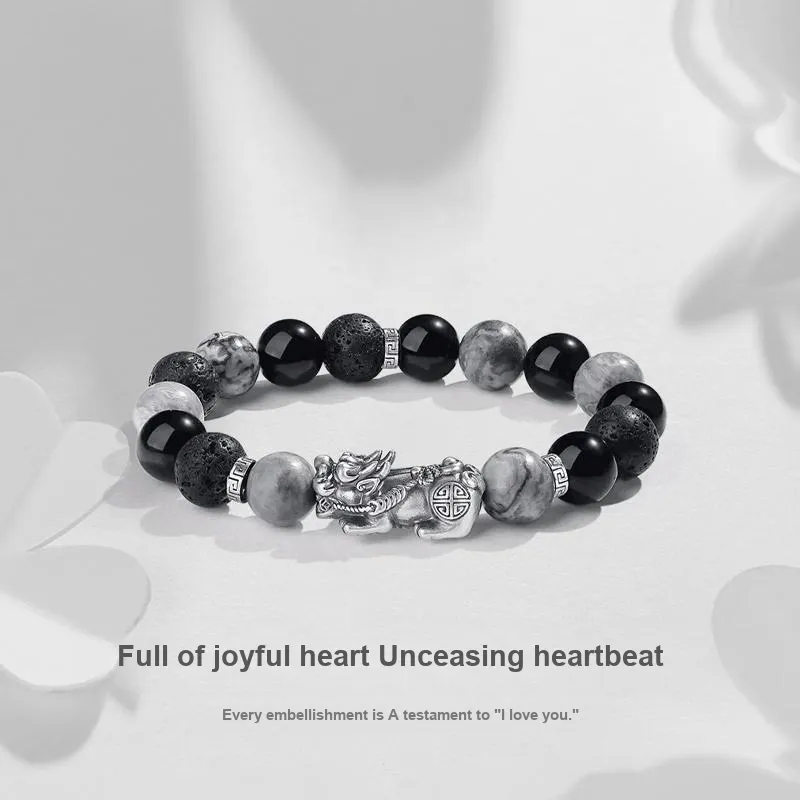 JUICY GRAPE Agate Bracelets Unisex-2