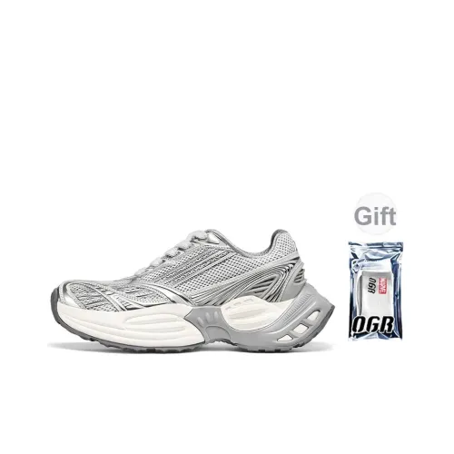 OGR Аbrasion Resistant Покрытие Увеличение Высоты Низкий Топ Беговые кроссовки Унисекс