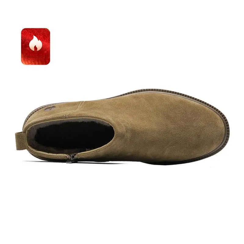 NAVIGARE Ankle Boots Men's Khaki-2