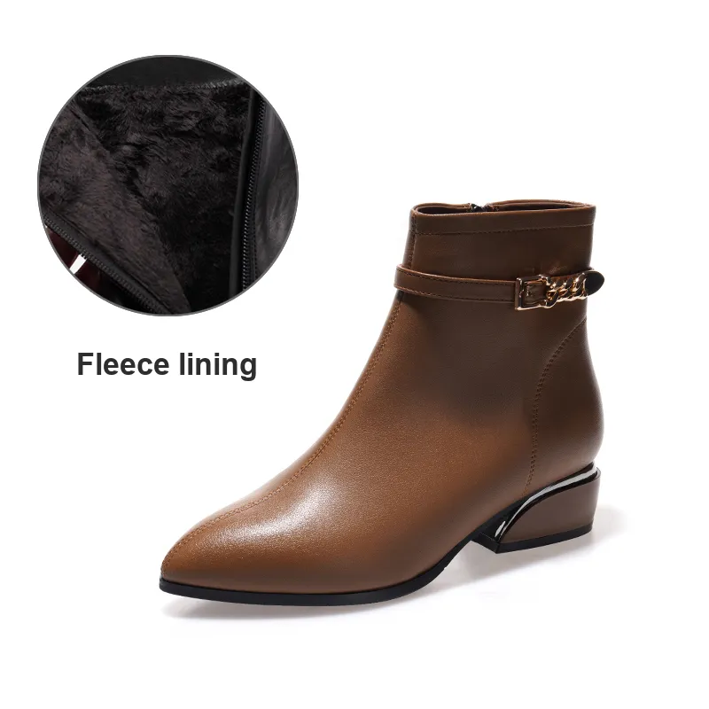 Devanro Ankle Boots Women's Black-9