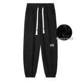 Black (Sports Elastic Cuff Thickened and Fleece-Lined)