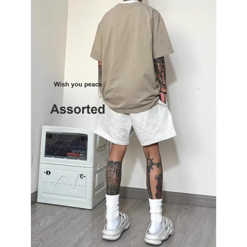 PAINT STAIN Casual Shorts Unisex-1