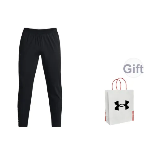 Under Armour Повседневные брюки Мужские Черные Сумка для покупок включена
