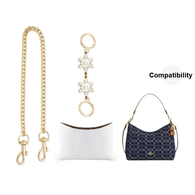 Metal Bag Accessory Women's Gold-11