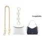 DuPont Paper Liner+Gold Decorative Chain+Snowflake Extender Chain