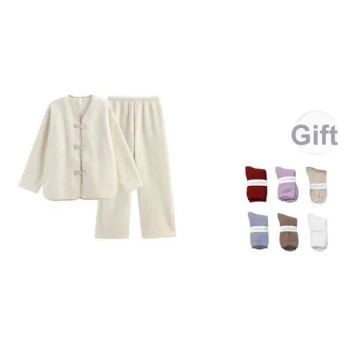 Same Language Пижамный комплект Женские Изогнутые с рельефом