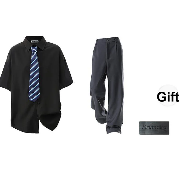 BRUMAIRE Shirt Matching Set Unisex-5